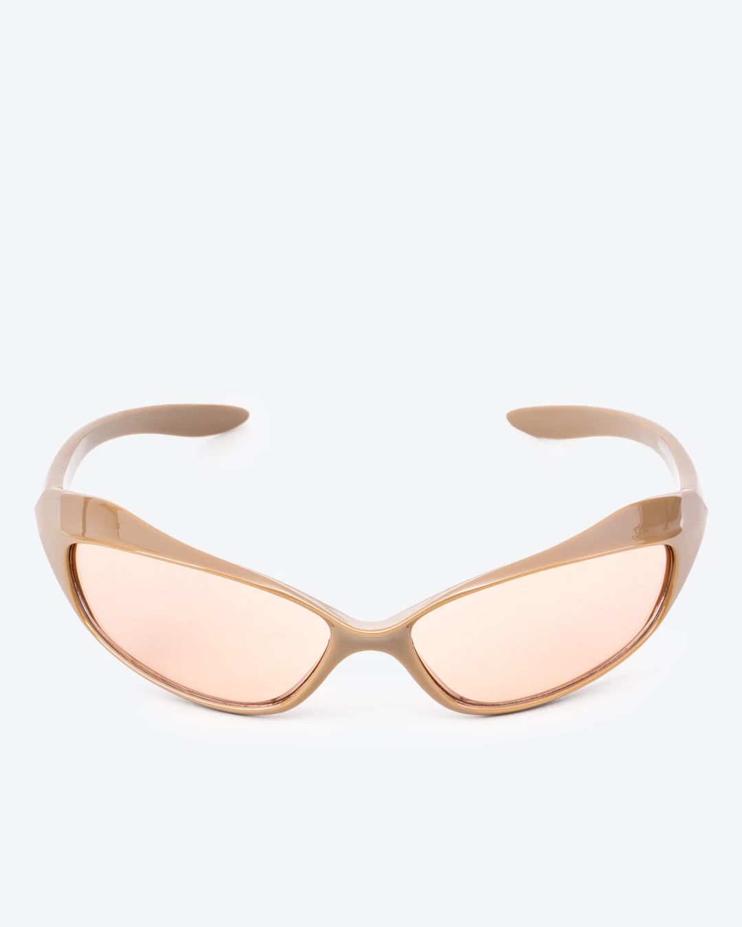 ZANE - Champagne Lenses, Brown Frame
