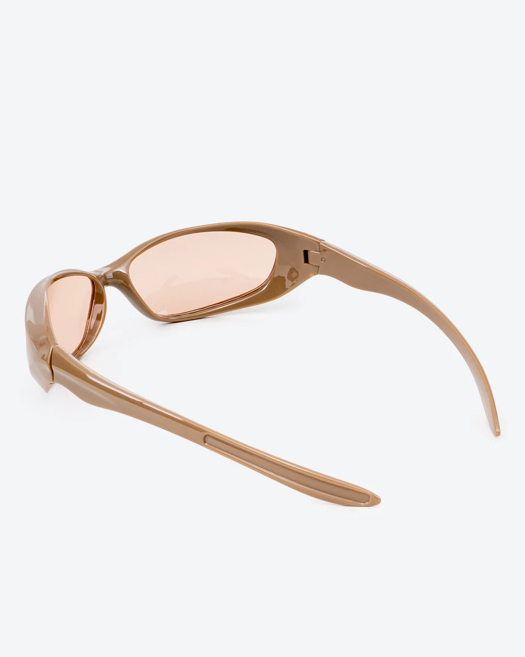 ZANE - Champagne Lenses, Brown Frame