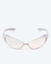 ZANE - Smoke Lenses, White Frame